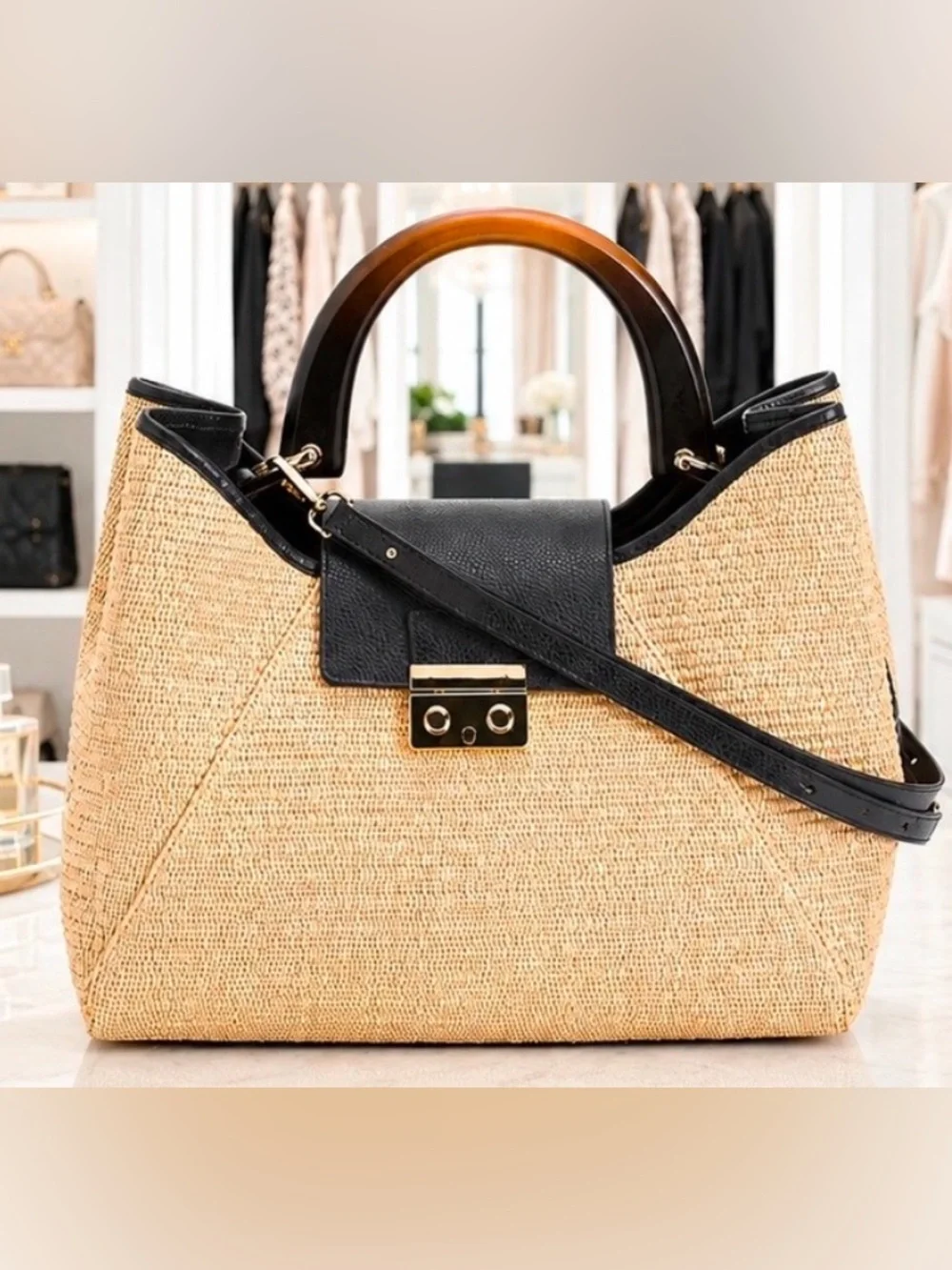 Claudia Firenze chic straw
